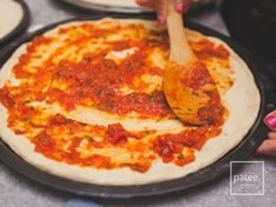 Грибная пицца - Шаг 12