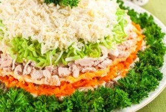 Салат <<весенний день>>