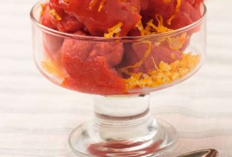 Сорбе из клубники