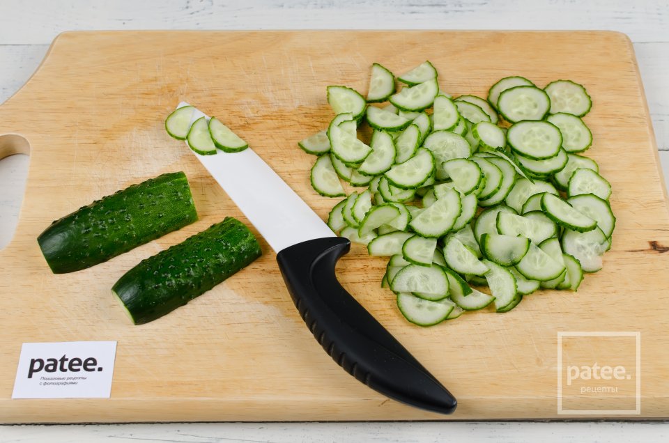 Свежий хрустящий салат из пекинской капусты - Шаг 3