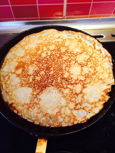 Тонкие блинчики - Шаг 4