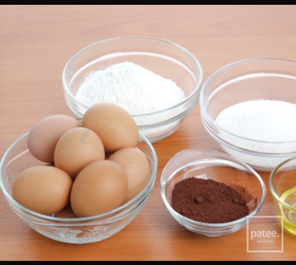 Торт Пьяная вишня - Шаг 1