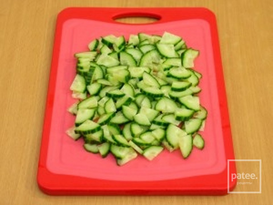 салат с сельдереем,шпинатом и куриным филе - Шаг 4