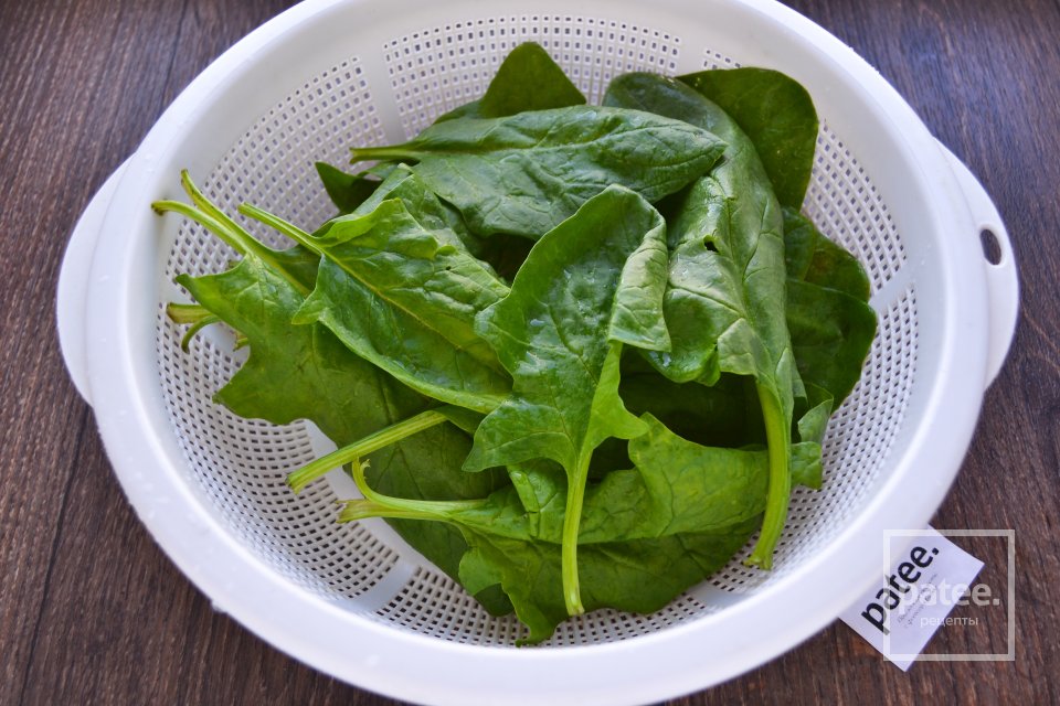 Теплый салат с печенью и шпинатом - Шаг 7