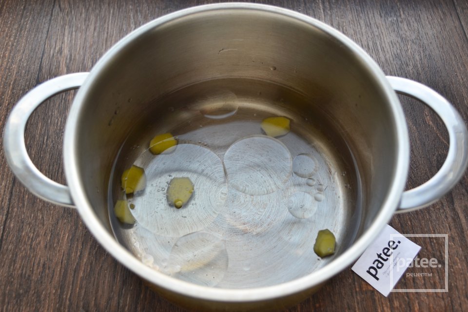 Теплый салат с печенью и шпинатом - Шаг 9