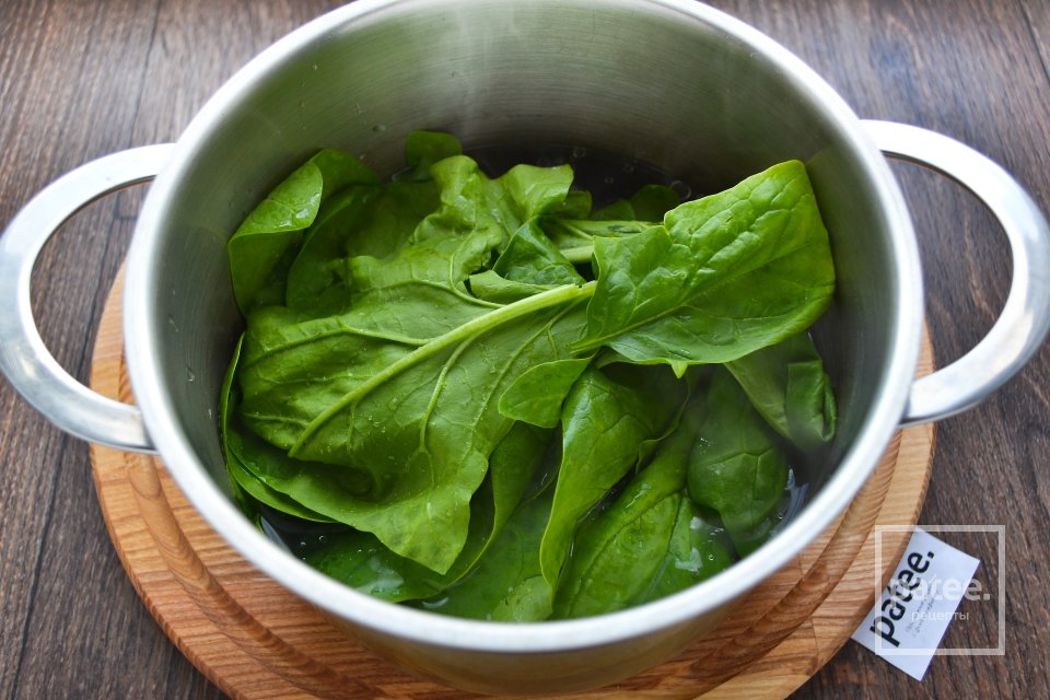 Теплый салат с печенью и шпинатом - Шаг 11