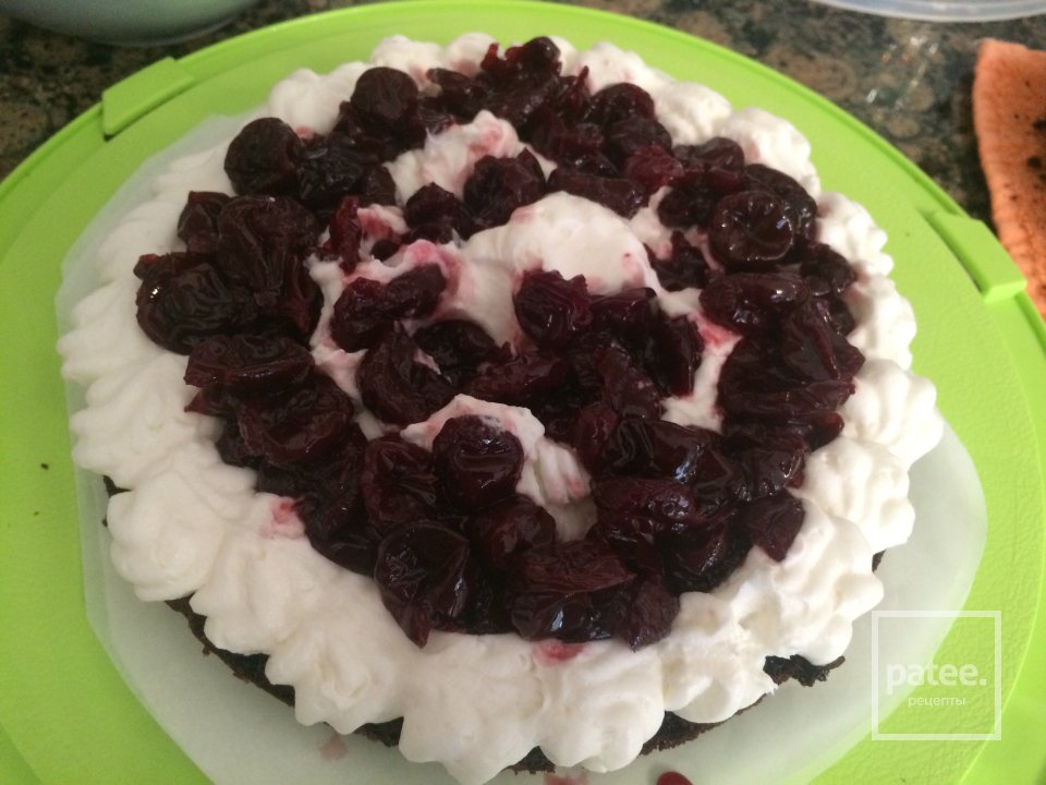 Шоколадный торт с вишней - Шаг 5