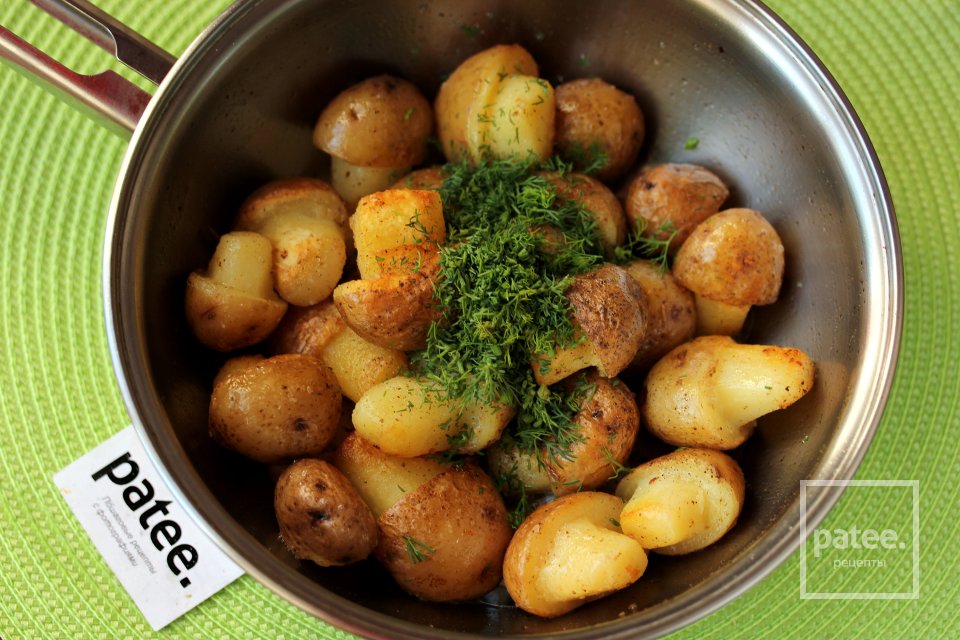 Грибочки из картофеля - Шаг 10