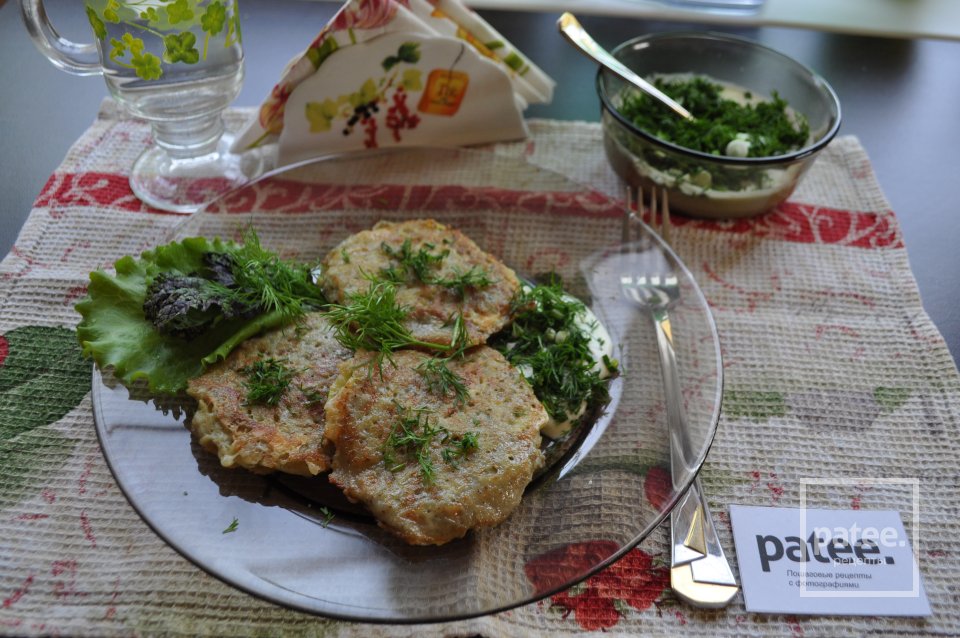 Драники с сырной начинкой - Шаг 8