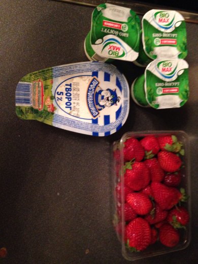 Клубничный торт - Шаг 1