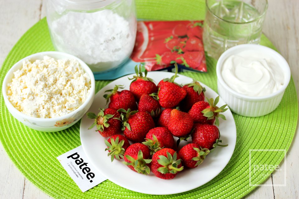 Творожно-клубничный десерт - Шаг 1