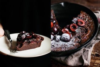 Вишневый клафути