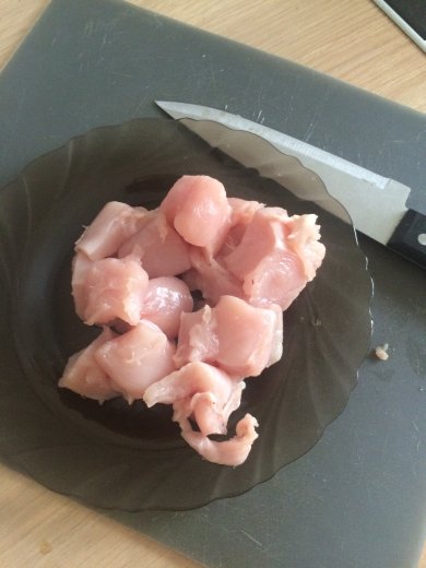 Курица в сливочно-сырном соусе - Шаг 1