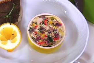 Крабовая запеканка за 15 минут