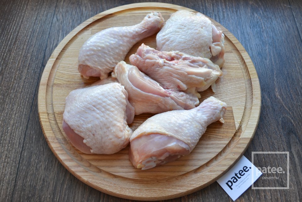 Курица запеченная на хлебе - Шаг 8