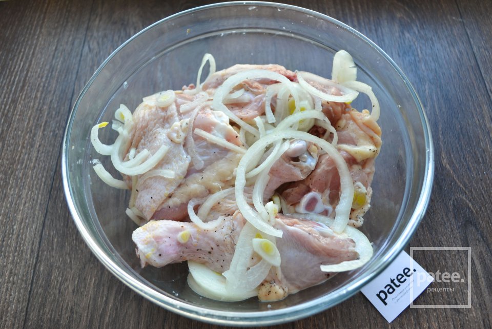 Курица запеченная на хлебе - Шаг 10