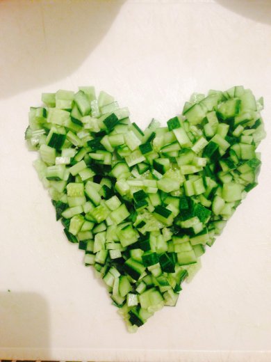 Летний салат с овощами - Шаг 1