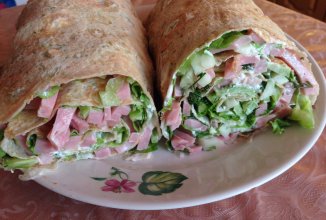 Рулет из лаваша