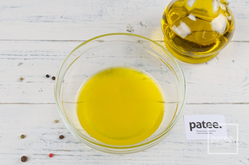 Салат из печени трески с лимонной заправкой - Шаг 10