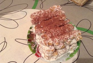 Заварной торт "Поленница"