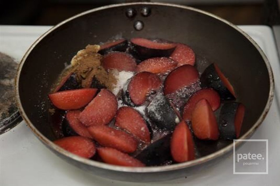 Сливовый крамбл - Шаг 3