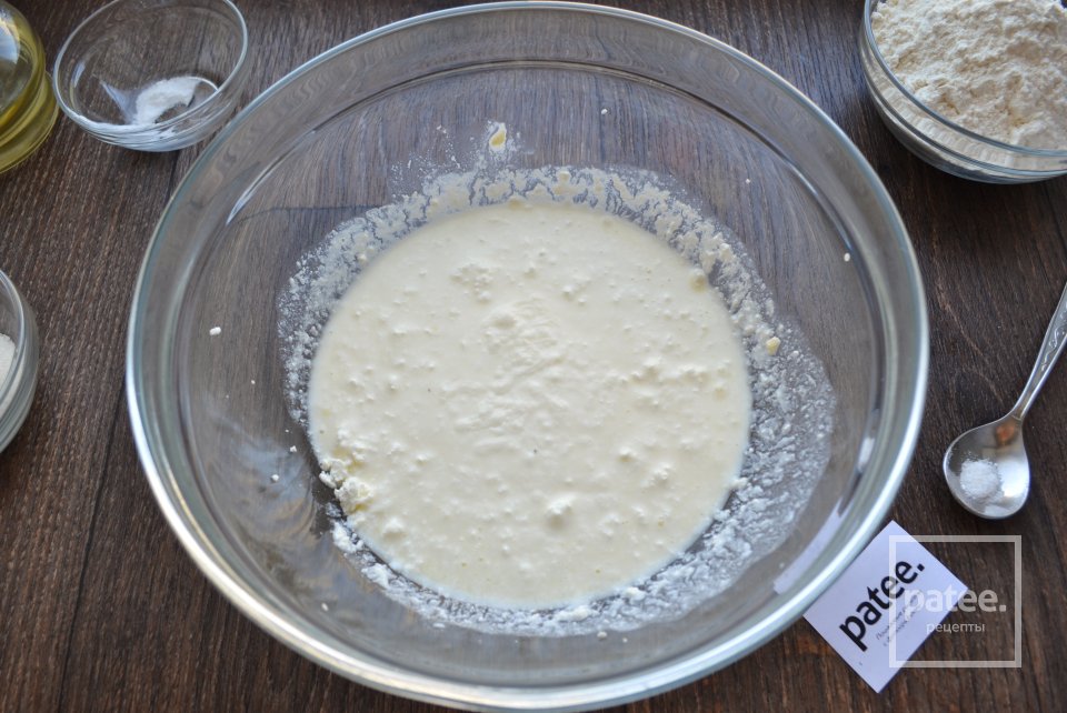 Творожные оладьи без яиц - Шаг 4