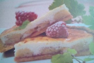 Банановый пирог с лимонным кремом