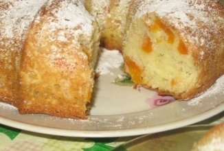 Кекс с курагой