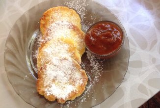 Сырники с вареньем