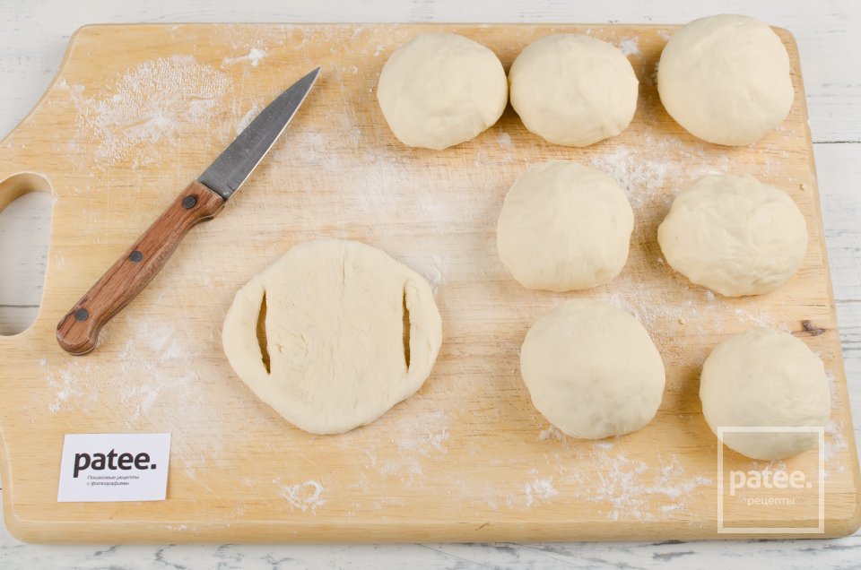 Дрожжевые булочки с клубникой - Шаг 14