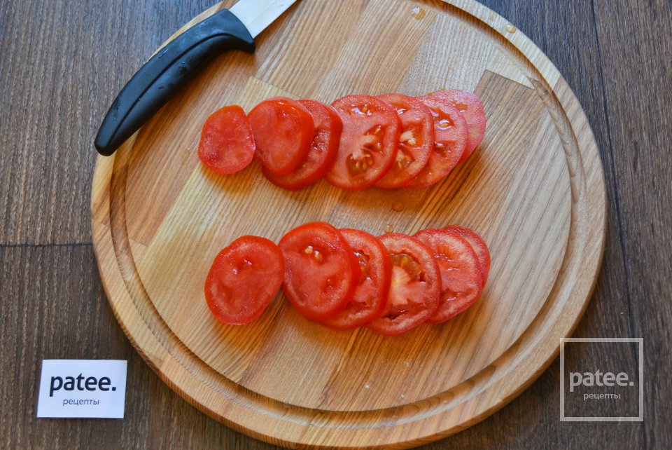 Кабачковая пицца с помидорами - Шаг 6