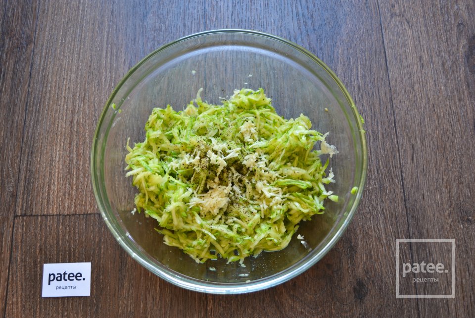 Кабачковая пицца с помидорами - Шаг 9