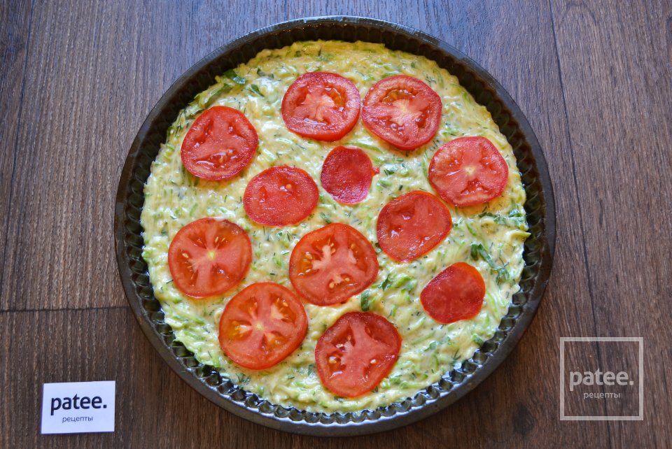 Кабачковая пицца с помидорами - Шаг 13