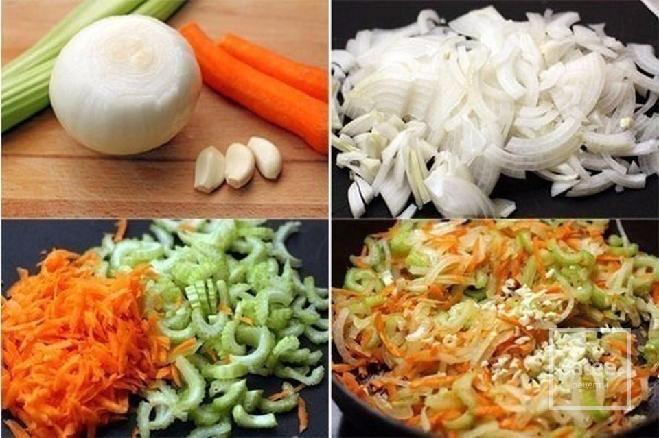 Спагетти болоньезе - Шаг 2