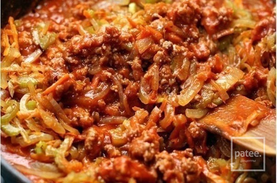 Спагетти болоньезе - Шаг 6