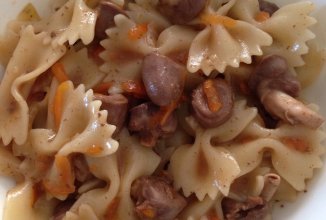 Макароны с сердечками