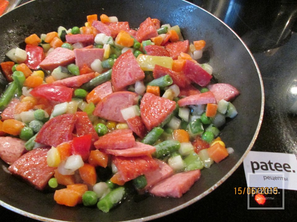 Омлет по - Новоорлеански - Шаг 5