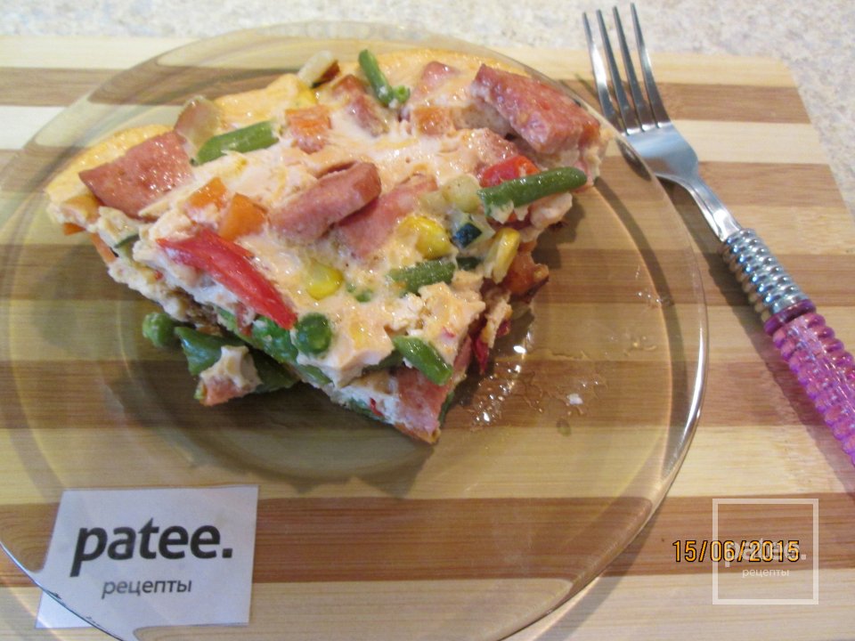 Омлет по - Новоорлеански - Шаг 12