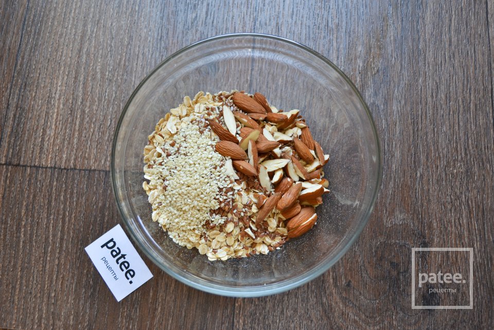 Гранола - запеченная овсянка - Шаг 7