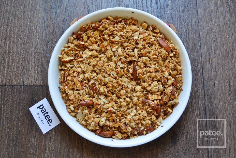 Гранола - запеченная овсянка - Шаг 12