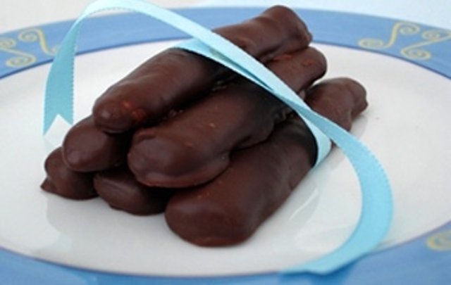Десерт "Шоколадные пальчики"