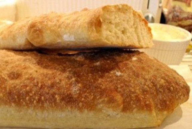 Луковая чиабатта