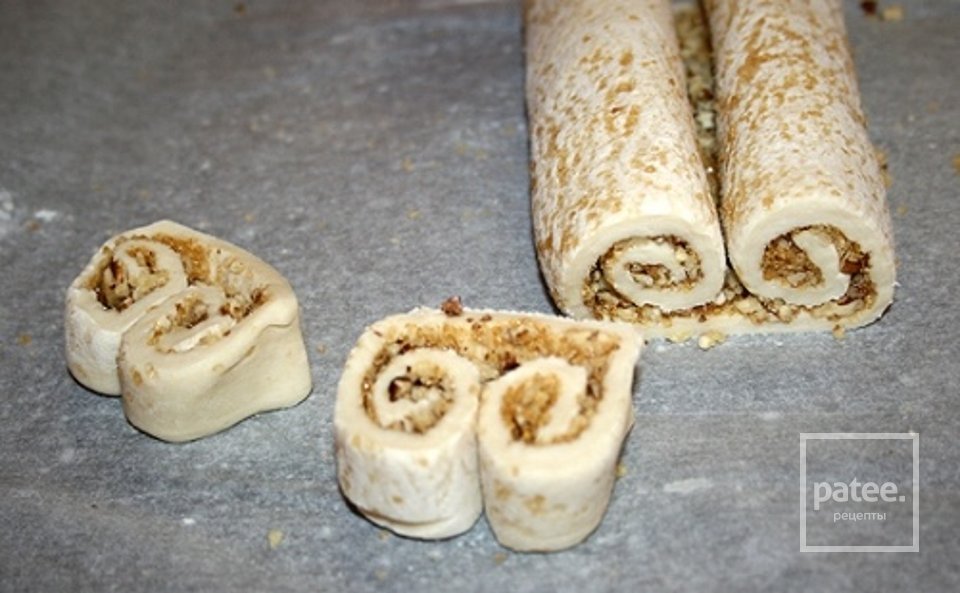 Слоеное печенье "Ушки" - Шаг 4