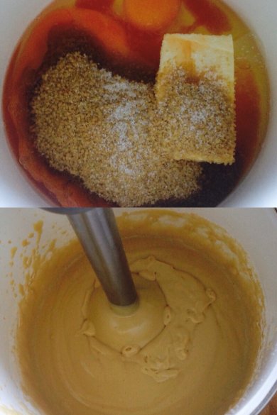 Кекс с абрикосами и нектаринами - Шаг 2