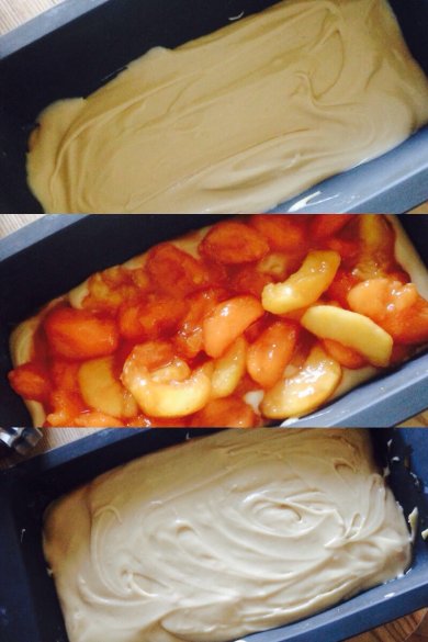 Кекс с абрикосами и нектаринами - Шаг 3