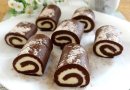 Шоколадные пирожные-рулеты