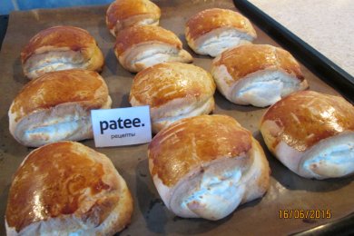 СОЧНИ с творогом - приготовление