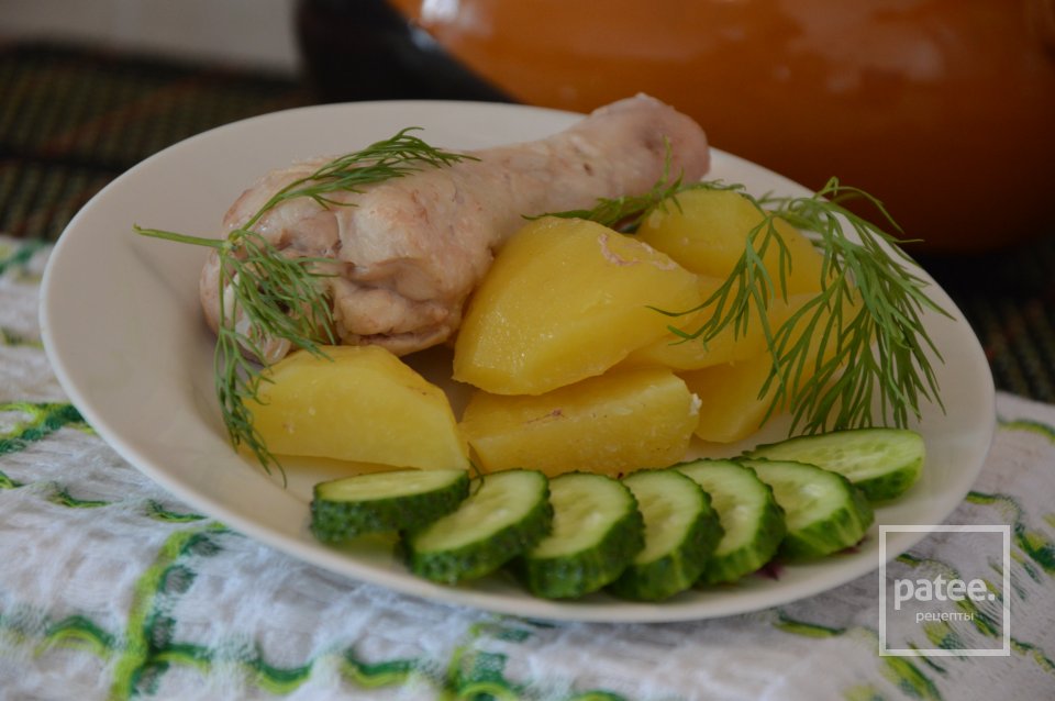 Курочка с картошкой по-деревенски - Шаг 8