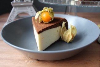 Шоколадный пирог с творожной начинкой в мультиварке