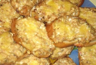 Рыбные тартинки